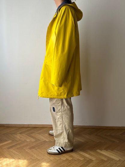 Vintage reversible rubberised coat