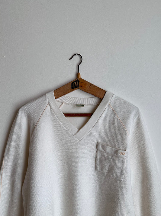 light raglan sweatshirt