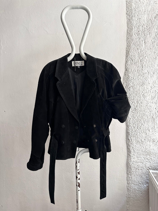 Dino'z leather suede double blouson