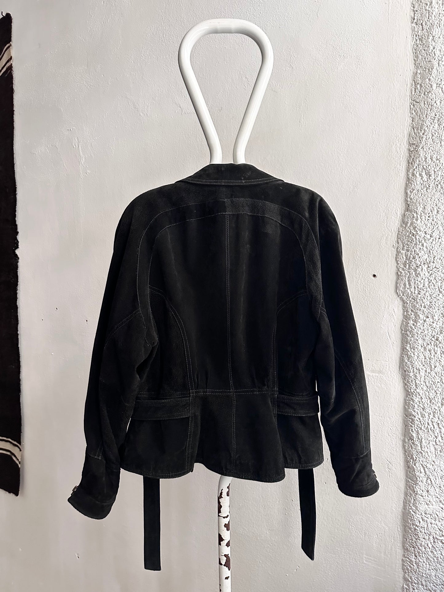 Dino'z leather suede double blouson