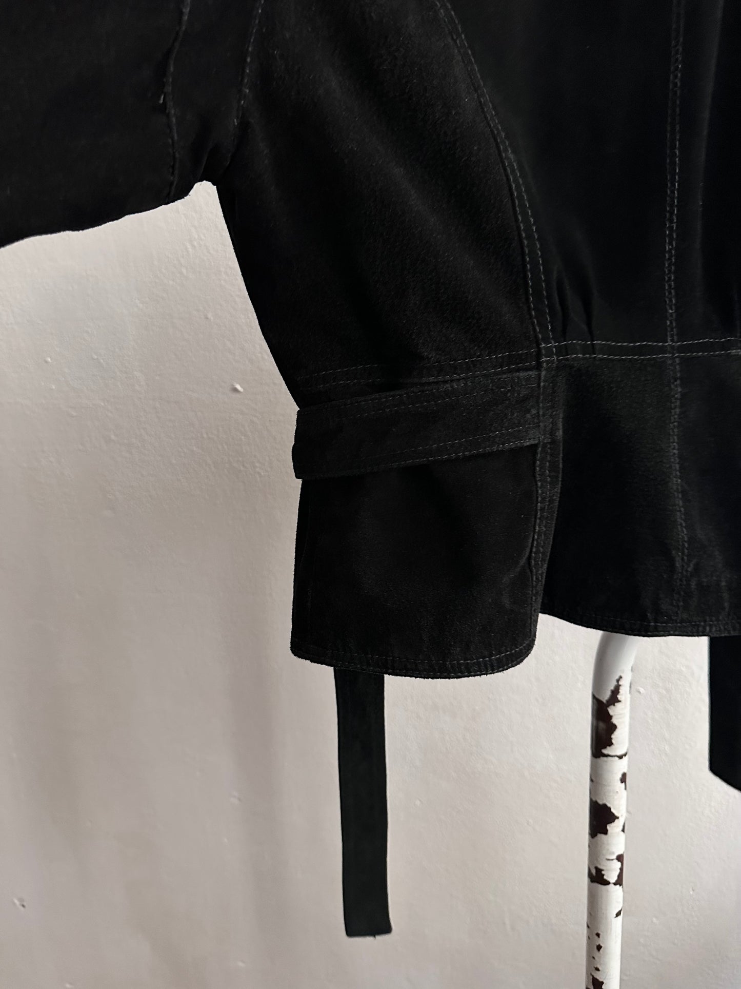 Dino'z leather suede double blouson