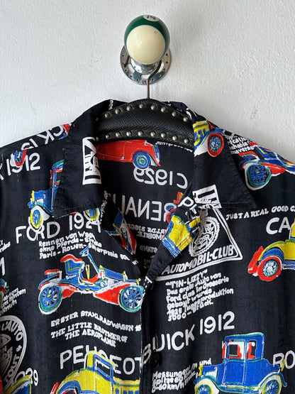Black viscose shirt