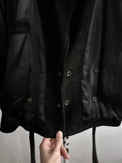 Dino'z leather suede double blouson