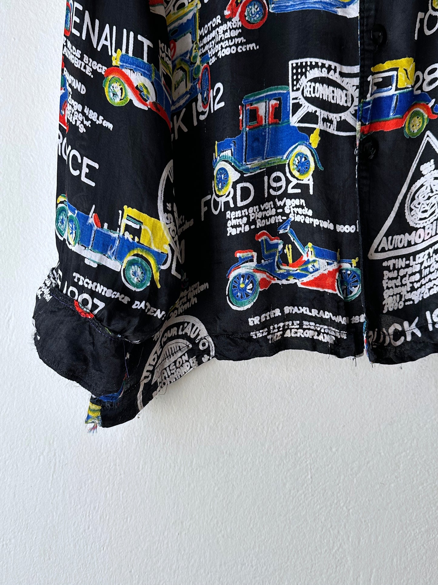 Black viscose shirt