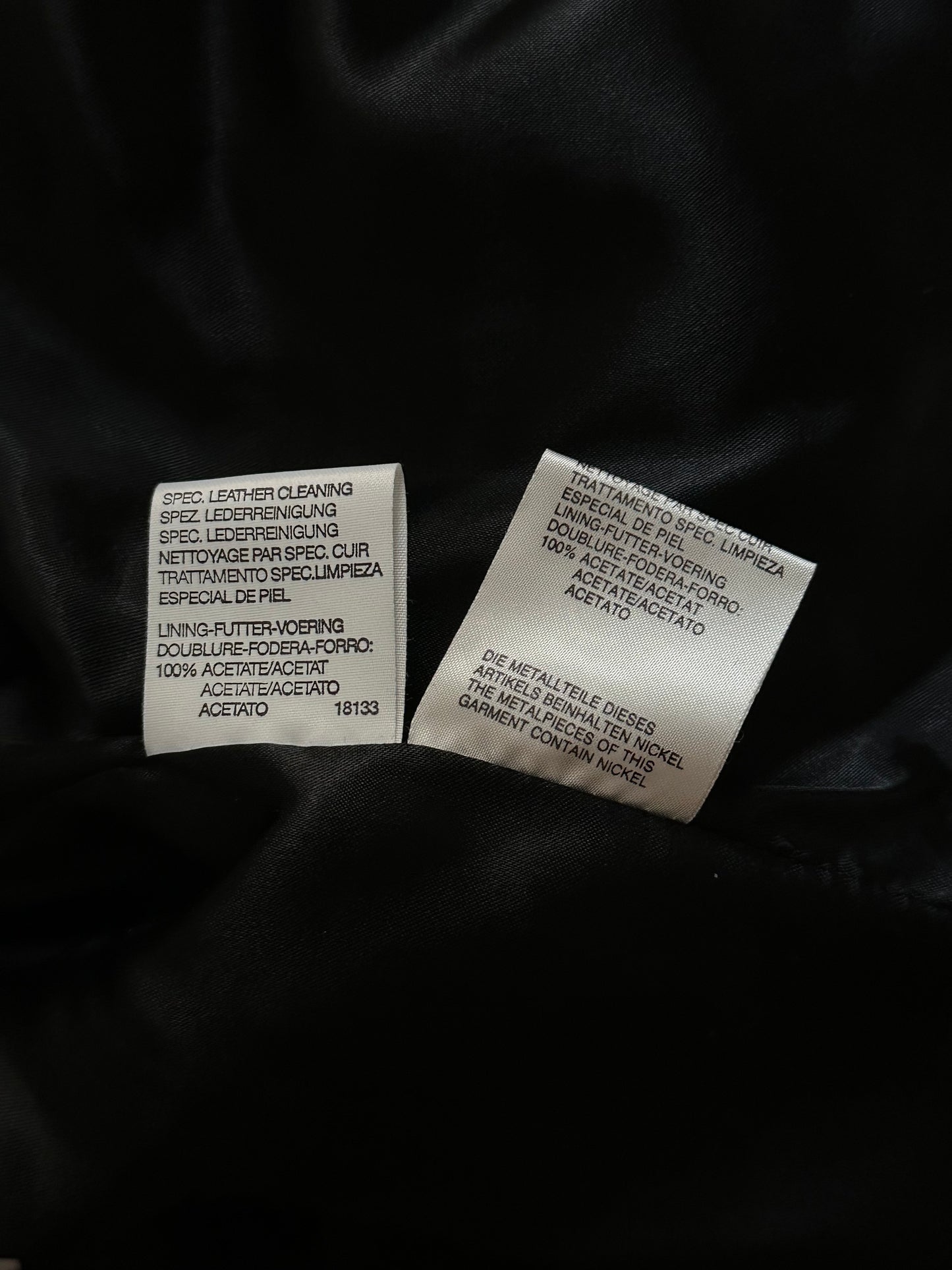 Dino'z leather suede double blouson