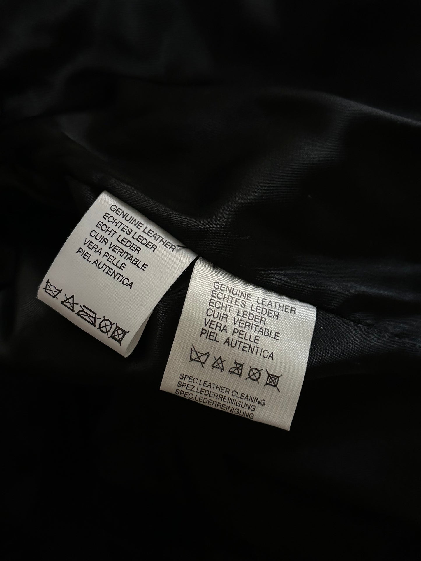 Dino'z leather suede double blouson