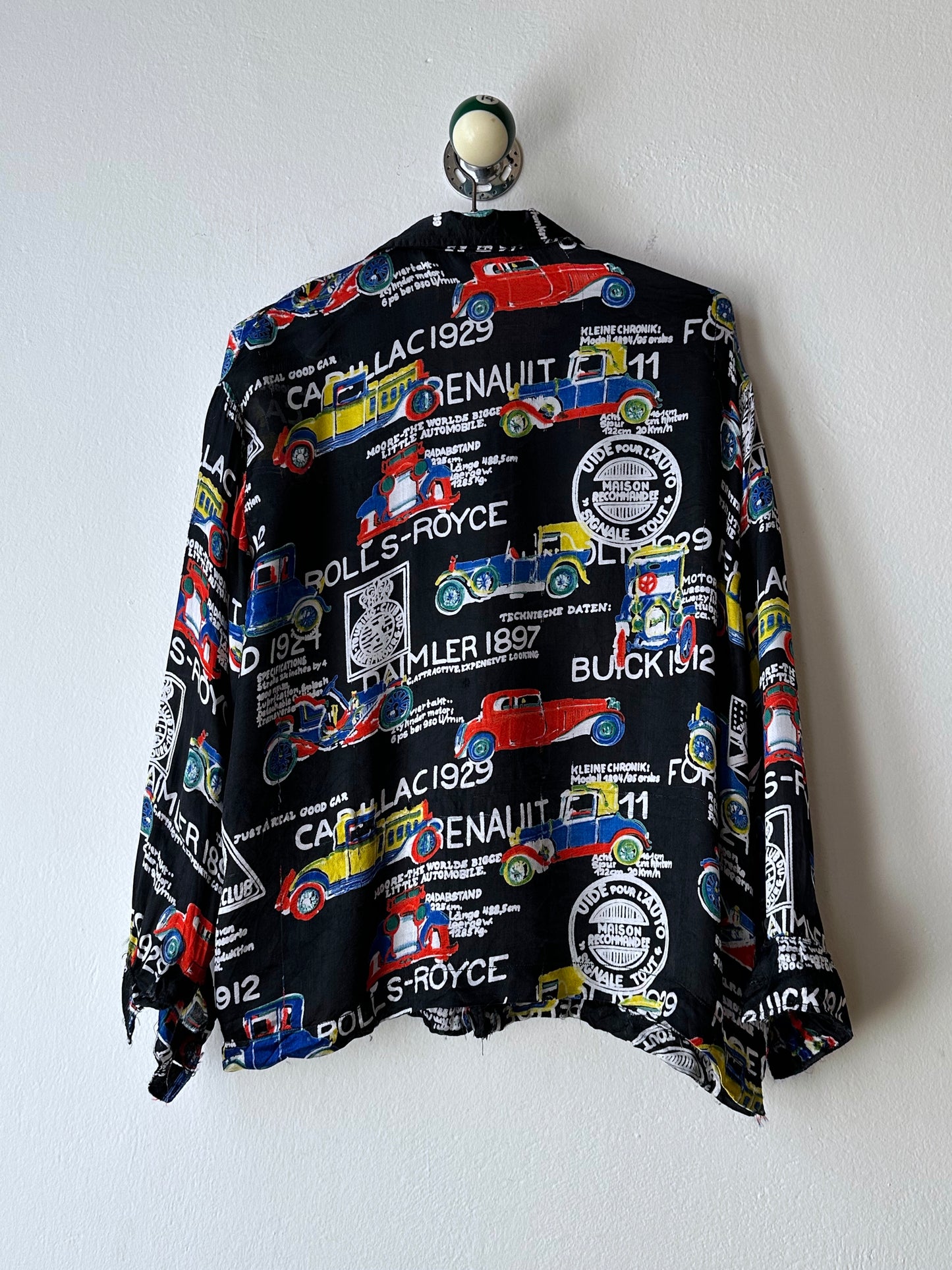Black viscose shirt