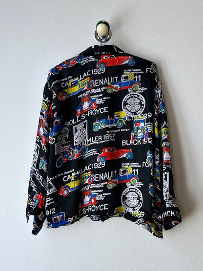 Black viscose shirt