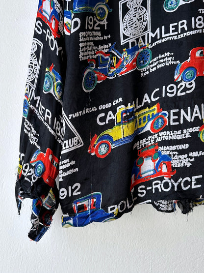 Black viscose shirt