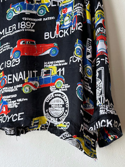 Black viscose shirt