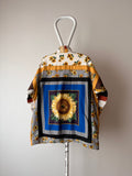 sunflower handmade blanket jacket