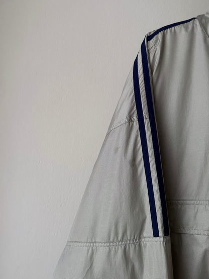 90s Adidas silver smock