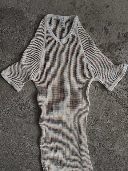 Deadstock 1970s Danish army mesh top 2-pack - M