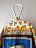 sunflower handmade blanket jacket