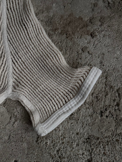 Deadstock 1970s Danish army mesh top 2-pack - M