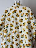 sunflower handmade blanket jacket