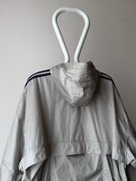 90s Adidas silver smock