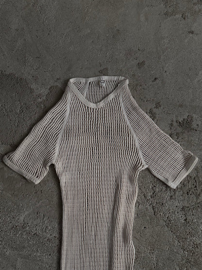 Deadstock 1970s Danish army mesh top 2-pack - M