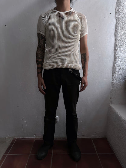 Deadstock 1970s Danish army mesh top 2-pack - M