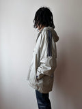 90s Adidas silver smock