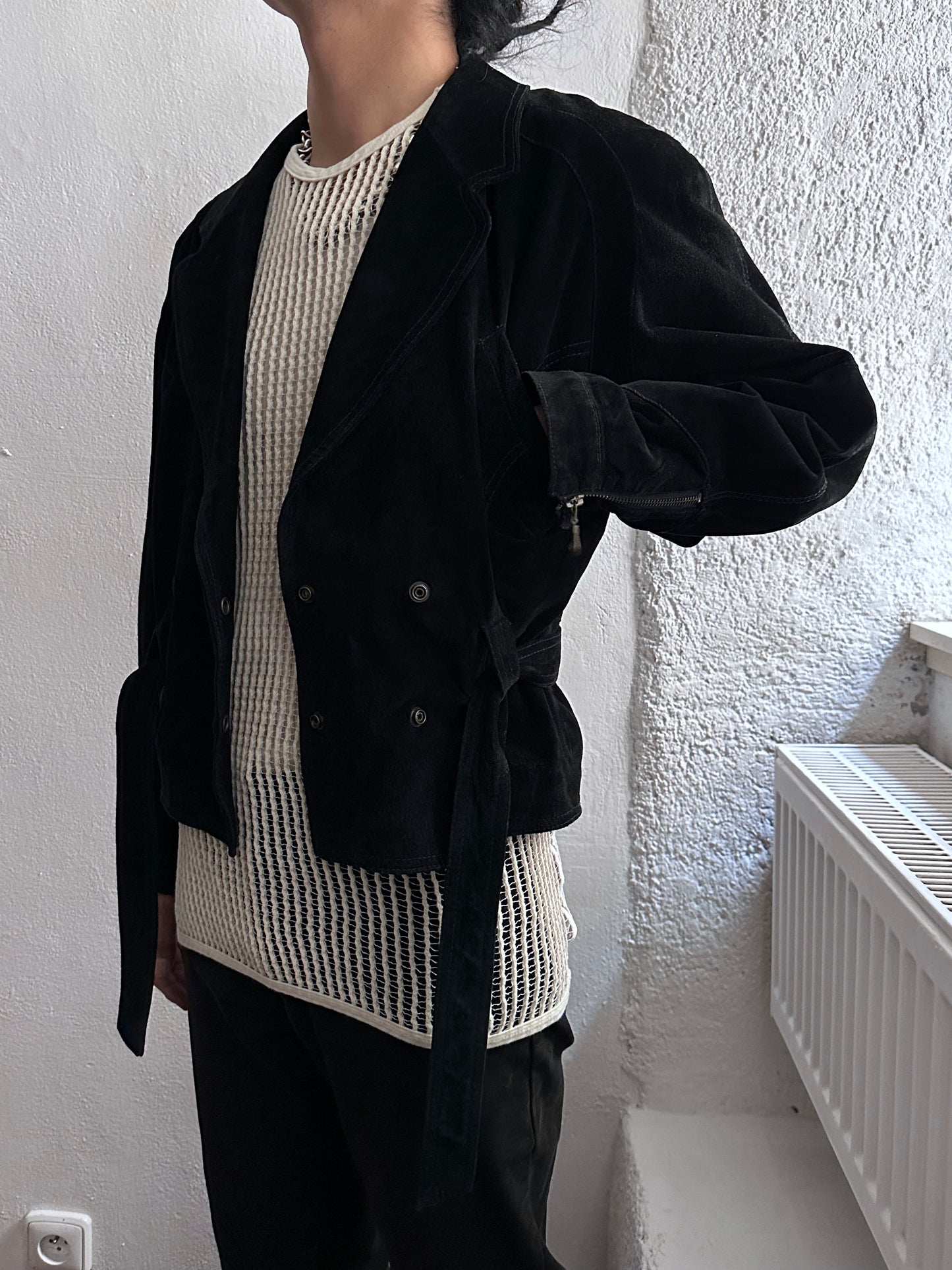 Deadstock 1970s Danish army mesh top 2-pack - M