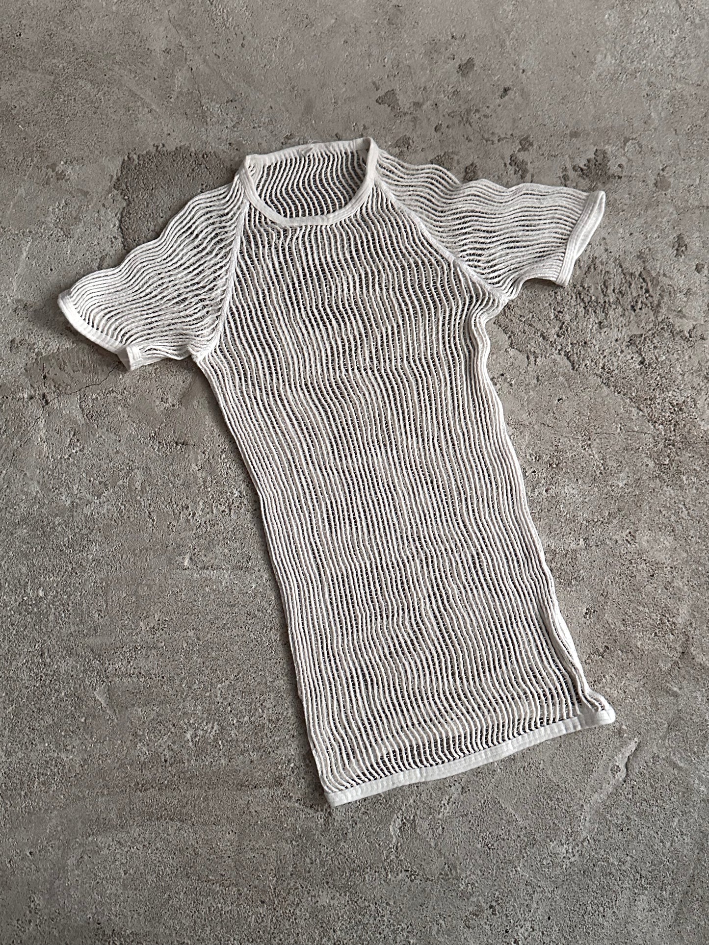 Deadstock 1970s Danish army mesh top 2-pack - M