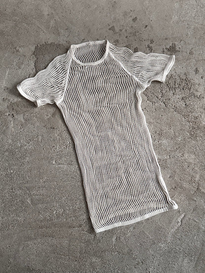 Deadstock 1970s Danish army mesh top 2-pack - M