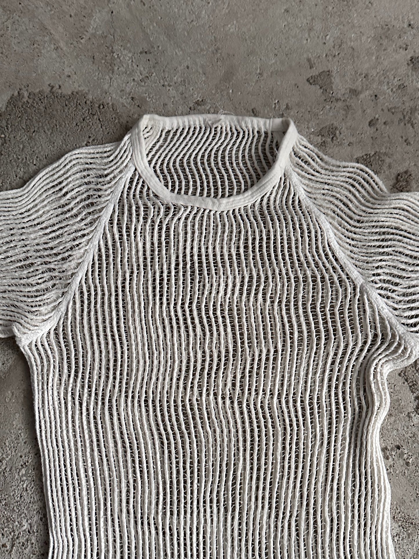 Deadstock 1970s Danish army mesh top 2-pack - M