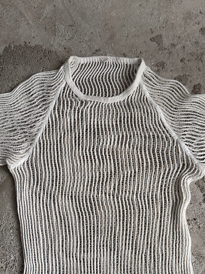 Deadstock 1970s Danish army mesh top 2-pack - M