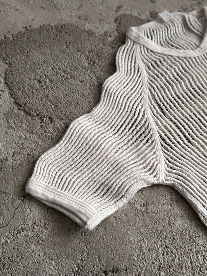 Deadstock 1970s Danish army mesh top 2-pack - M