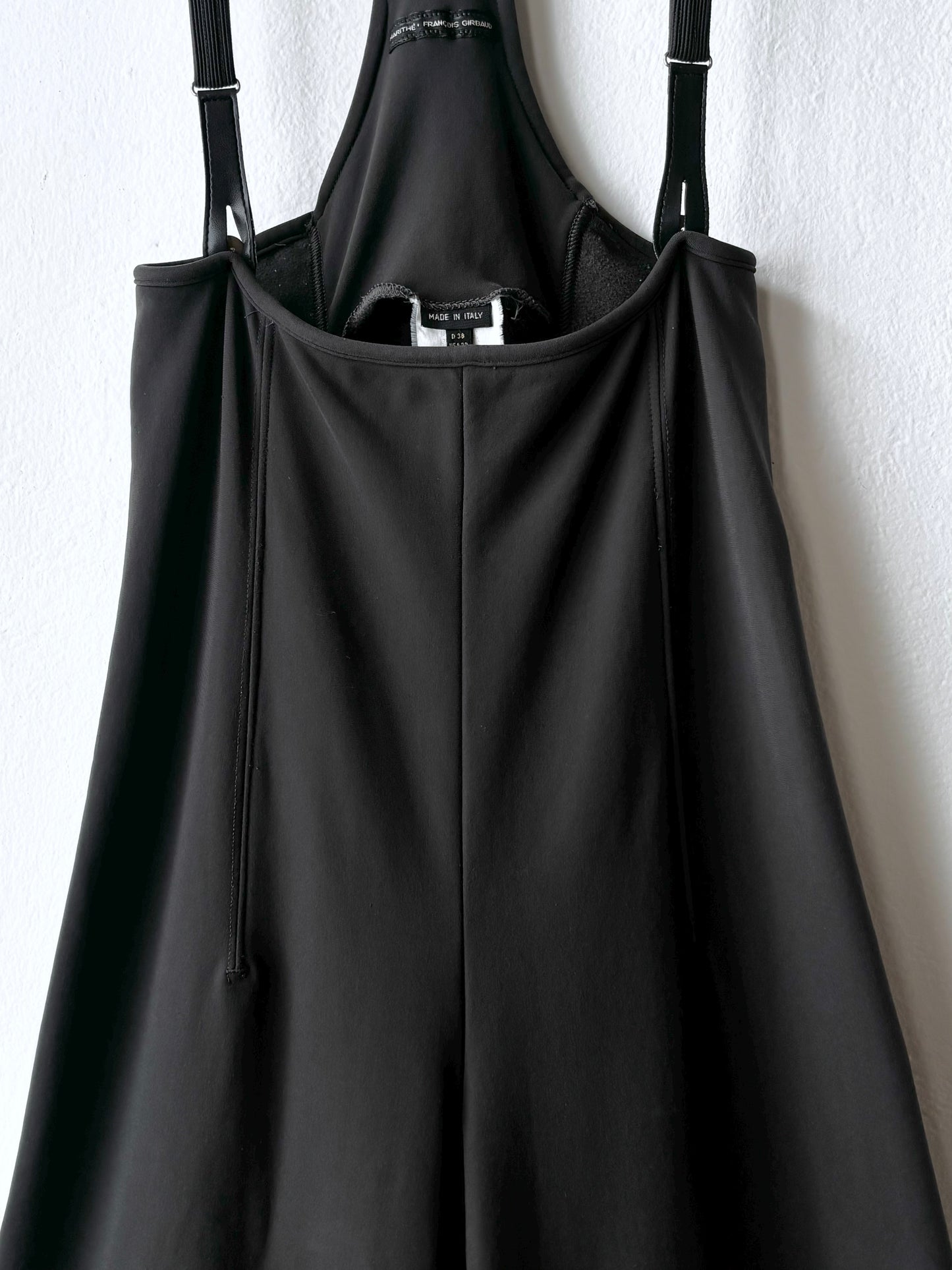 90s Marithé + François Girbaud nylon suspender pants