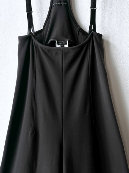 90s Marithé + François Girbaud nylon suspender pants