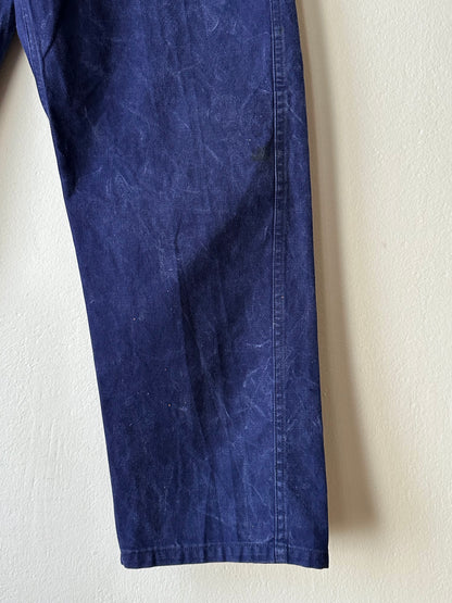 1960s French military work trousers - w31