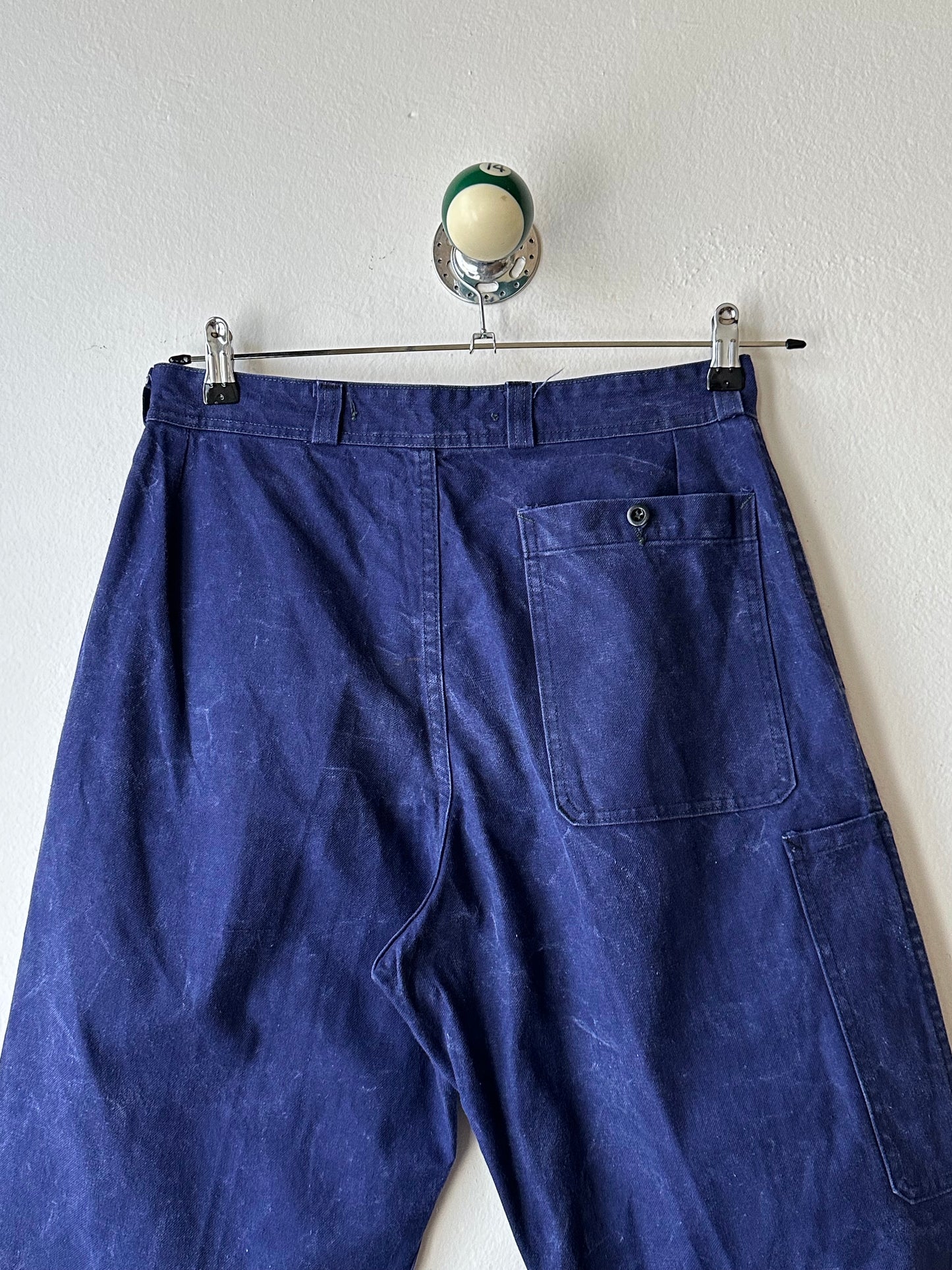 1960s French military work trousers - w31