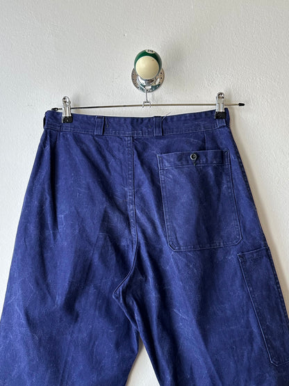 1960s French military work trousers - w31