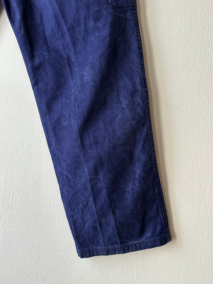 1960s French military work trousers - w31