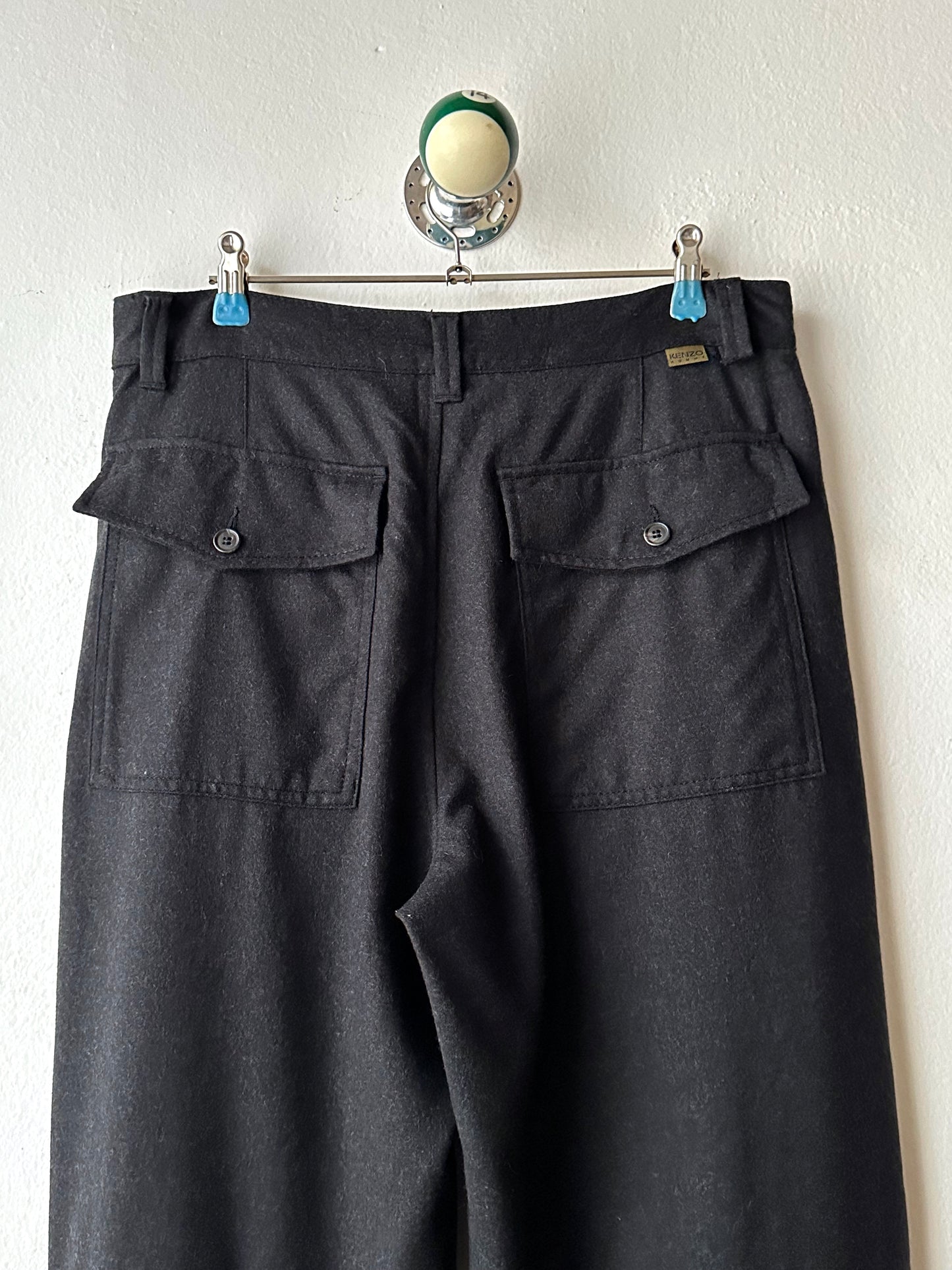 KENZO Homme light wool trousers - w31