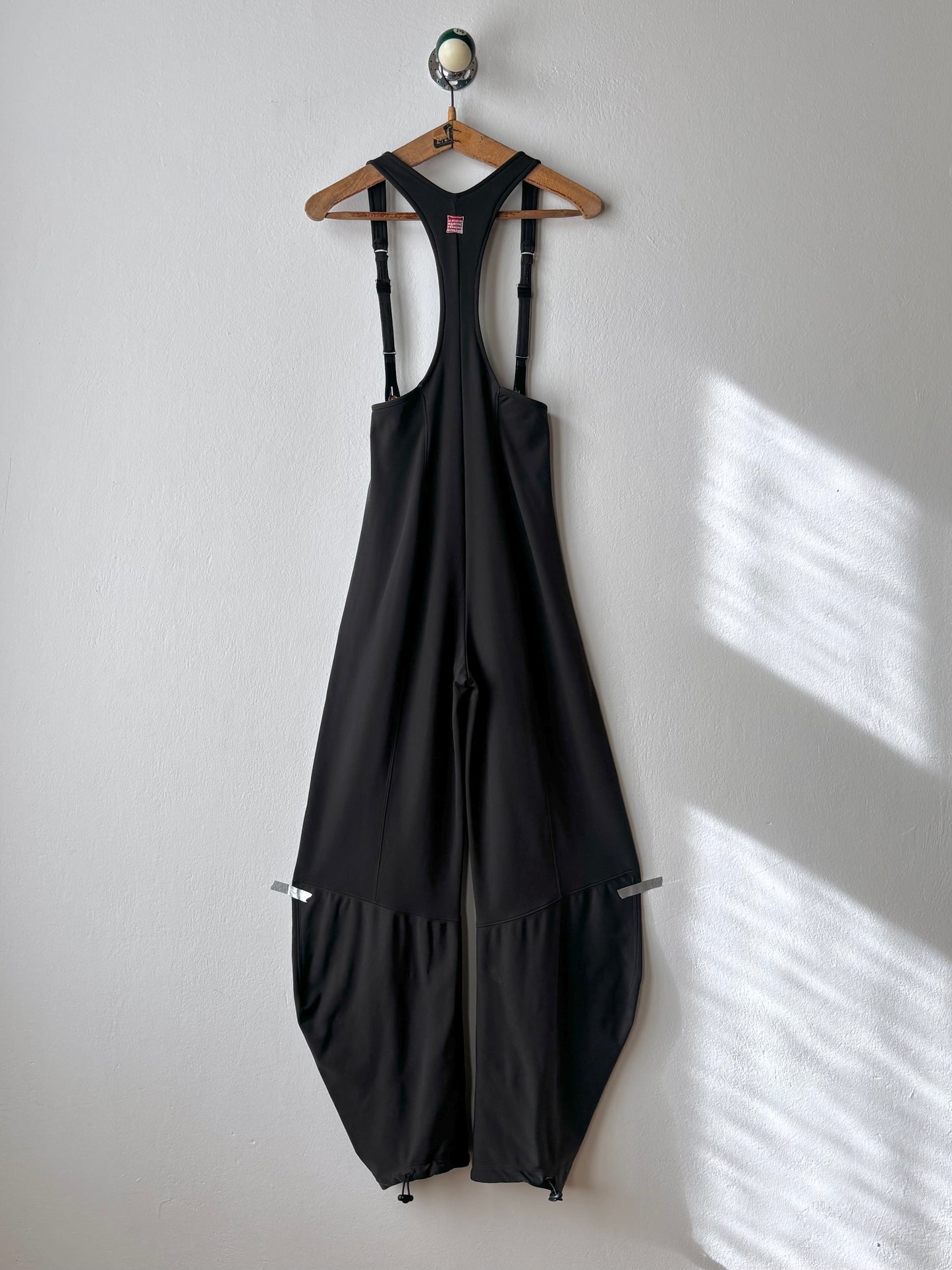 90s Marithé + François Girbaud nylon suspender pants