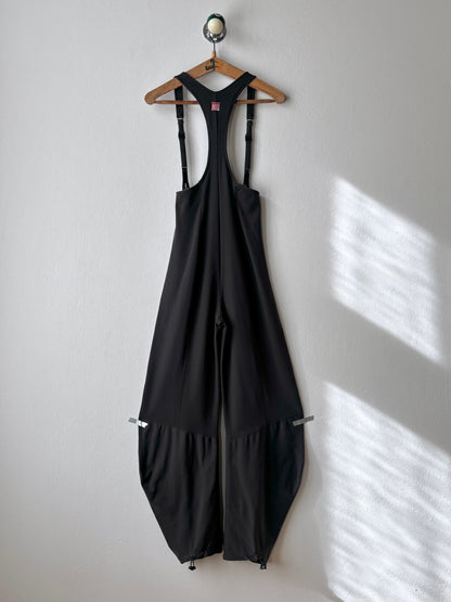 90s Marithé + François Girbaud nylon suspender pants