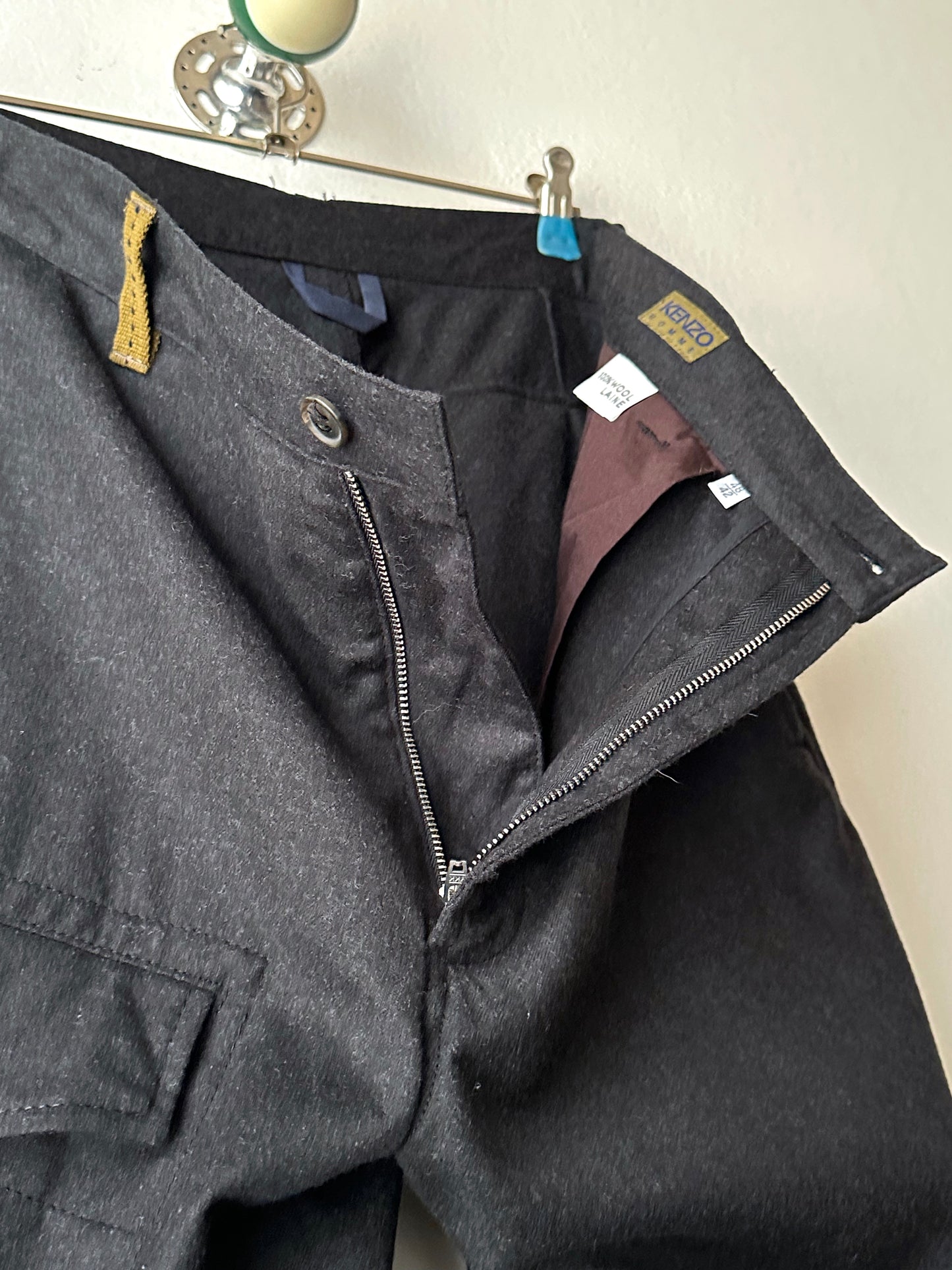 KENZO Homme light wool trousers - w31