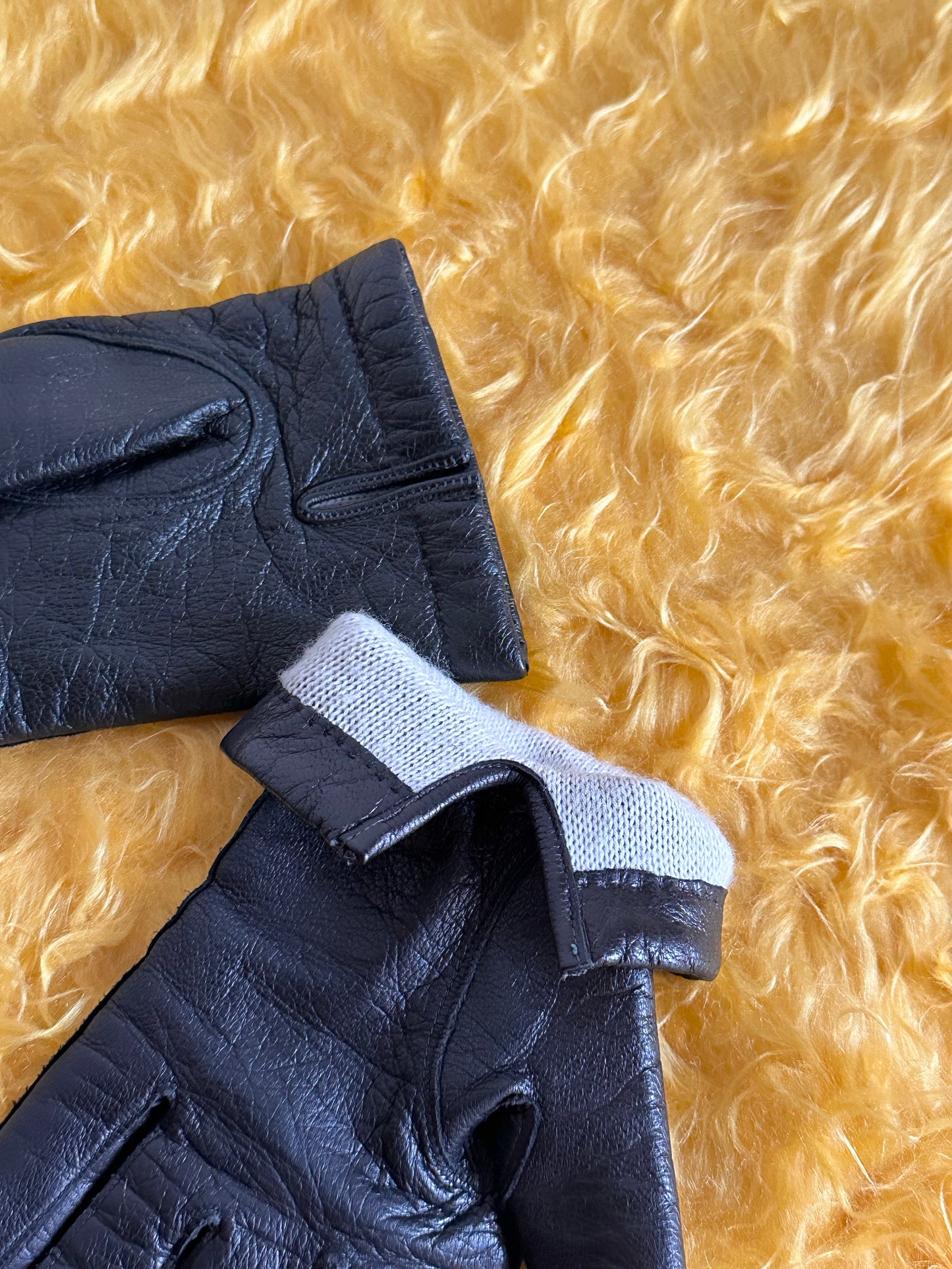 vintage leather glove