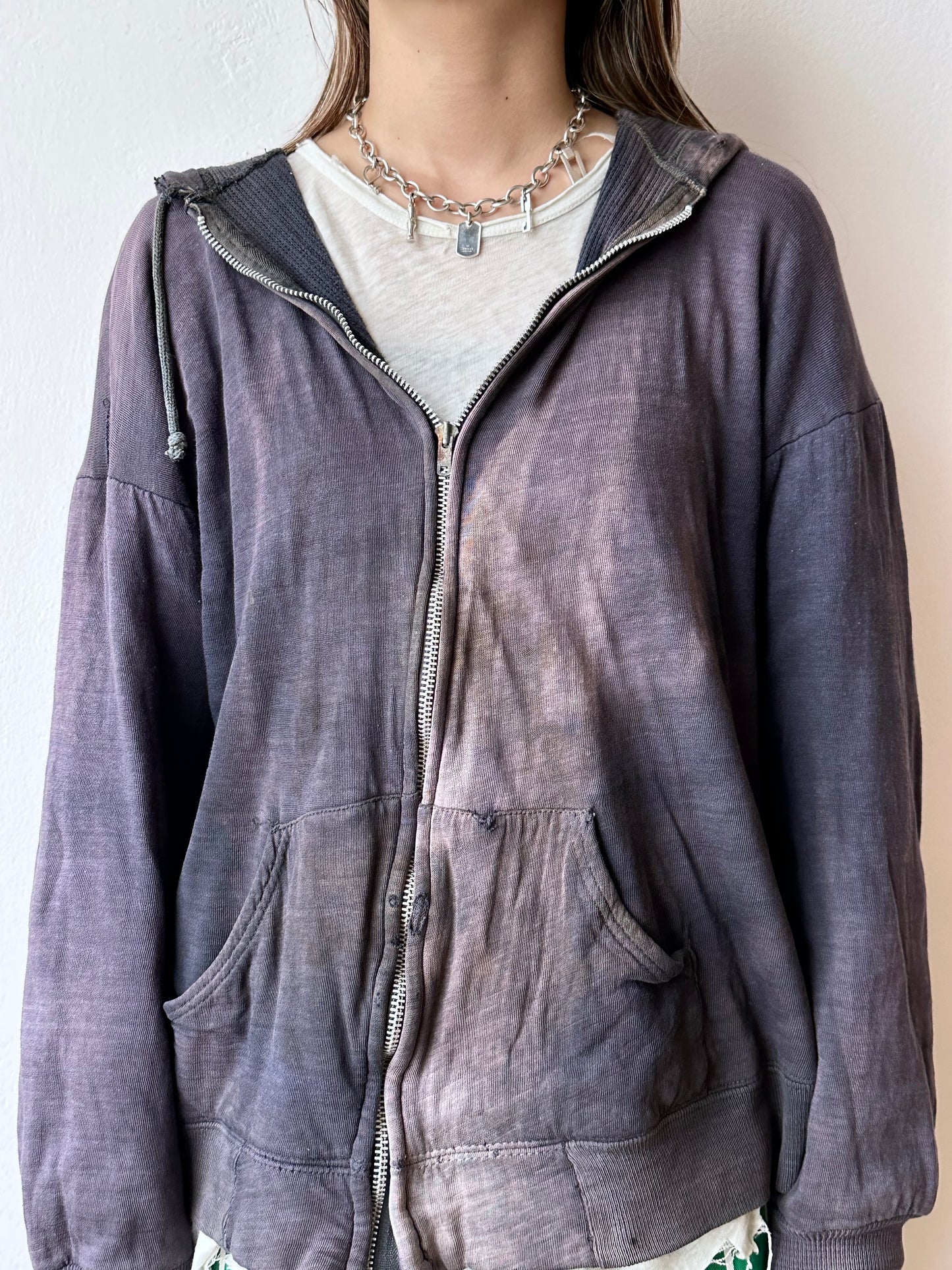 GUCCI silver charm necklace