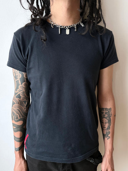 GUCCI silver charm necklace