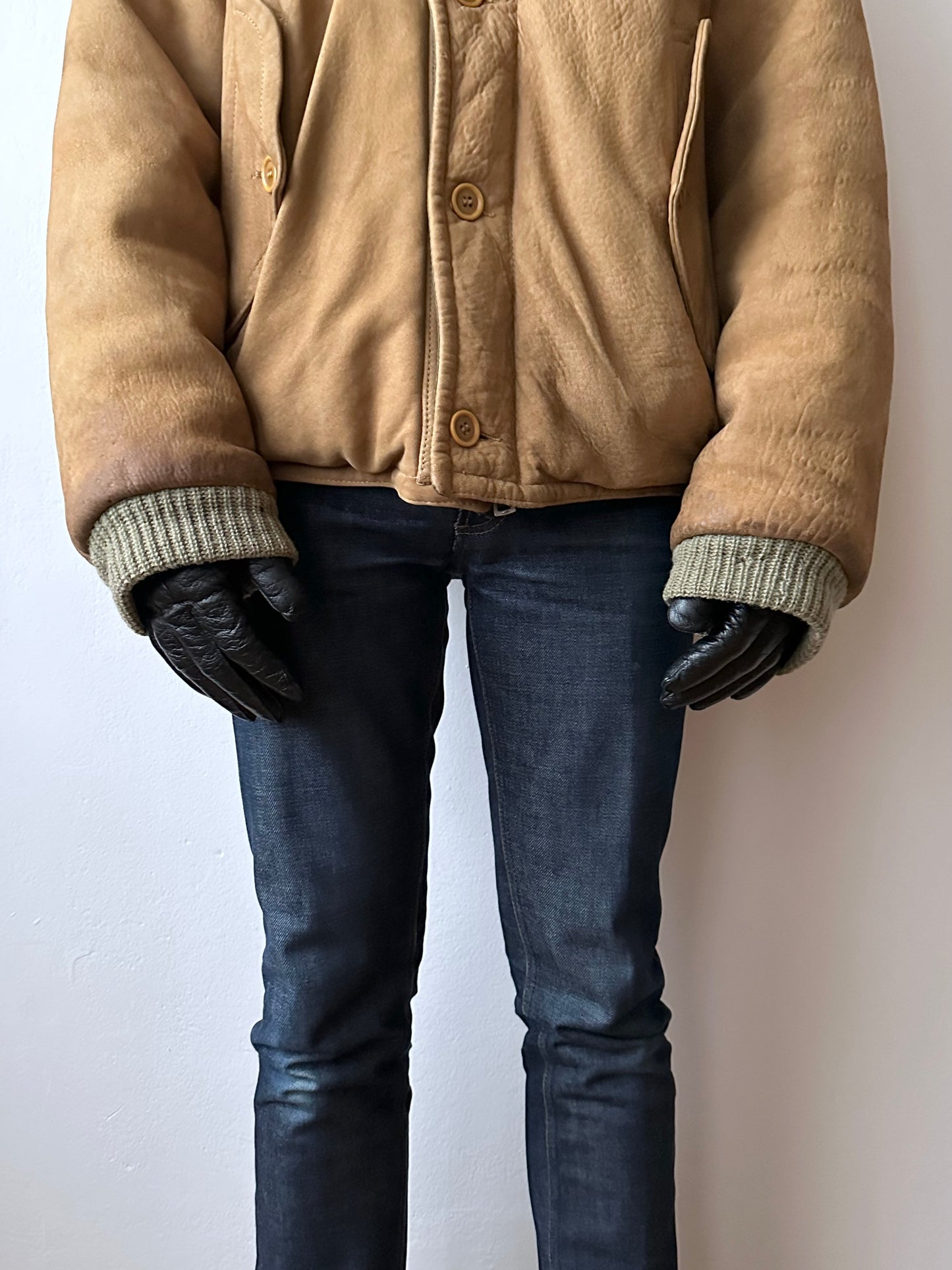 vintage leather glove