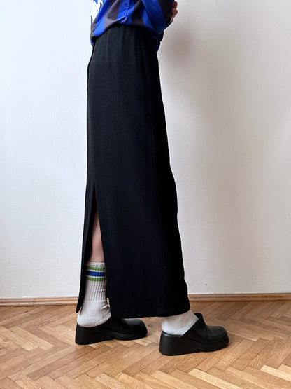 pure wool fleece skirt