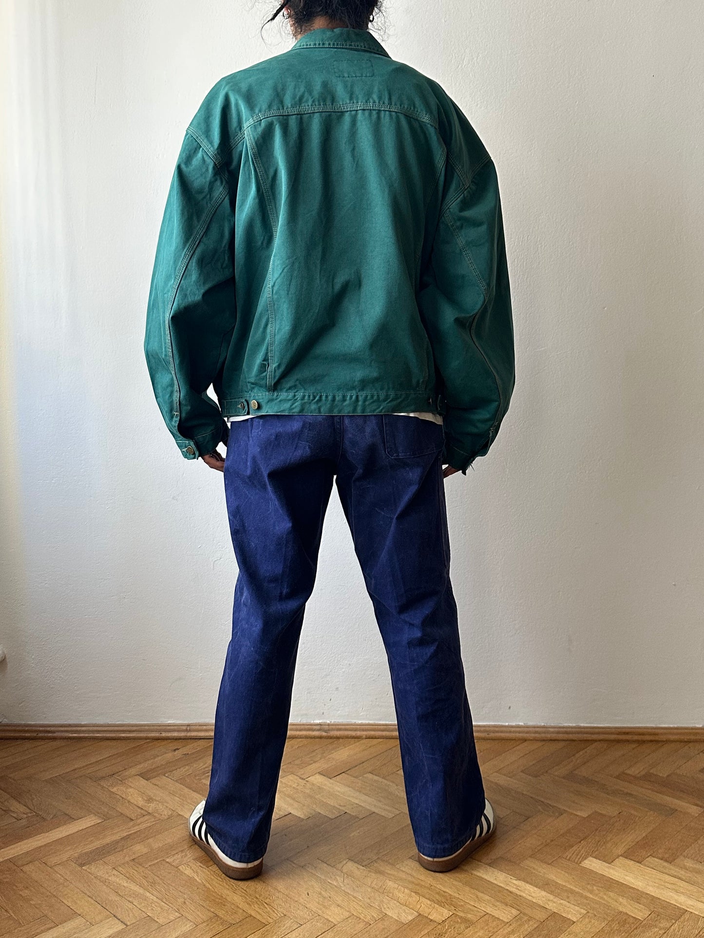 1960s French military work trousers - w31