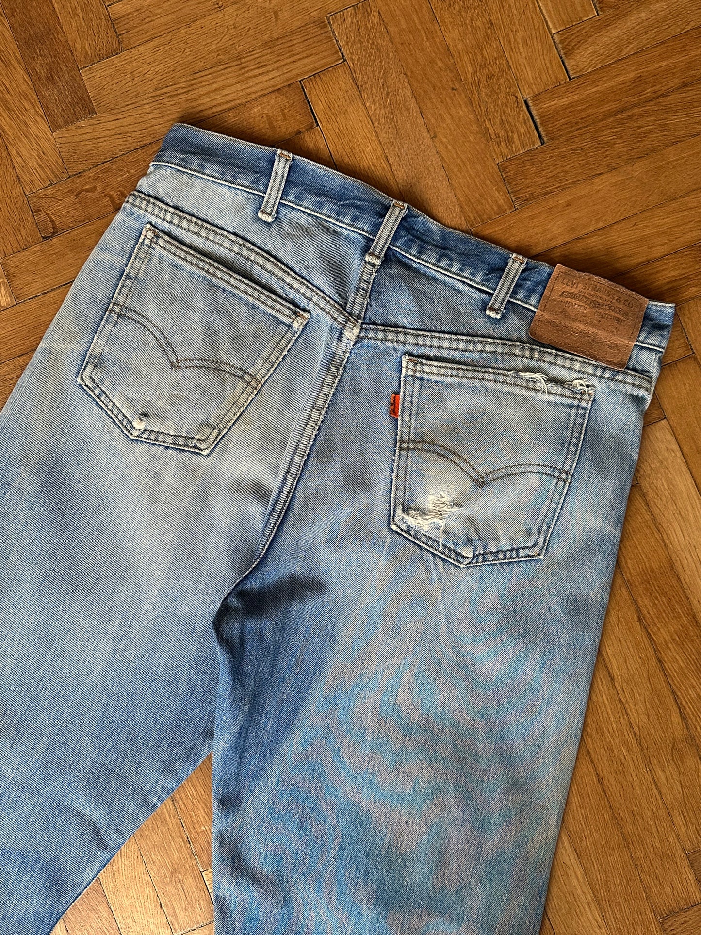 90s Levi's denim trousers - w33