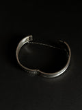 silver studs bangle