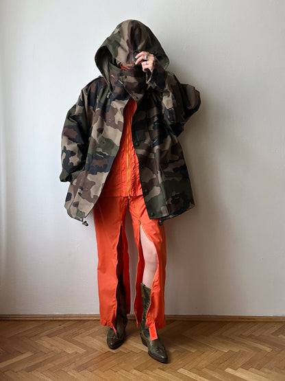 80s unique orange jumpsuits