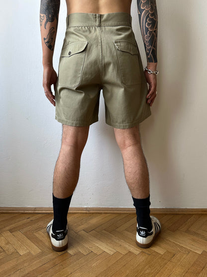 Unknown 1960s cotton shorts - w31